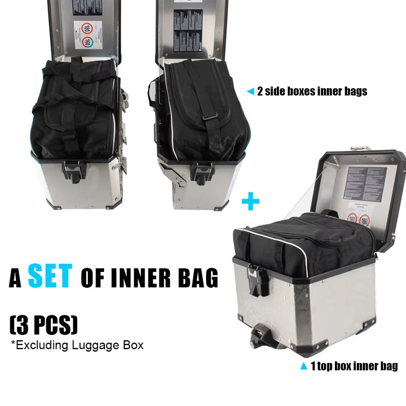 Bolsa lateral para motocicleta - Motorcycle Saddlebag Liner Inner Bags avaliação e preço