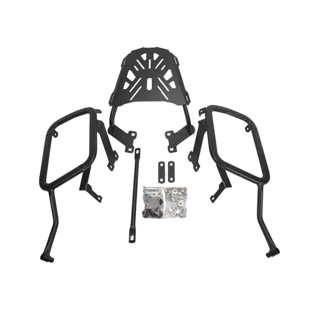 Caso lateral da motocicleta pa - Pannier Mounting Bracket Rack Kit Motorcycle avaliação e preço