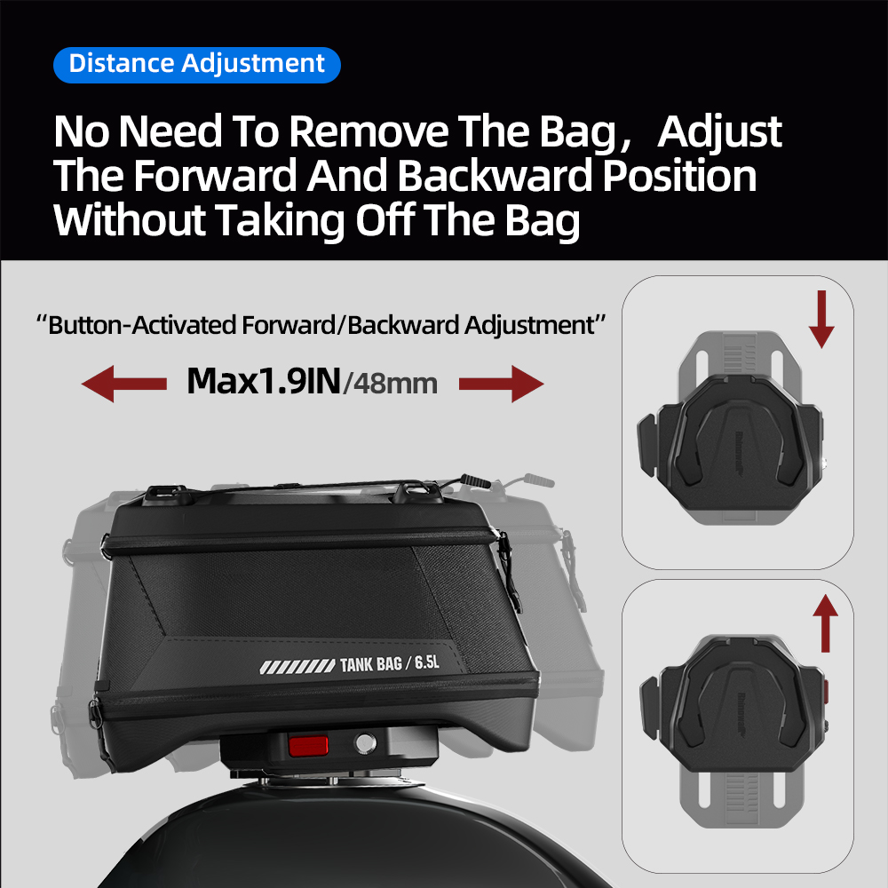Para KOVE 525X 525F 625X 525 X - Motorcycle Tank Bag Magnetic Quick Release avaliação e preço