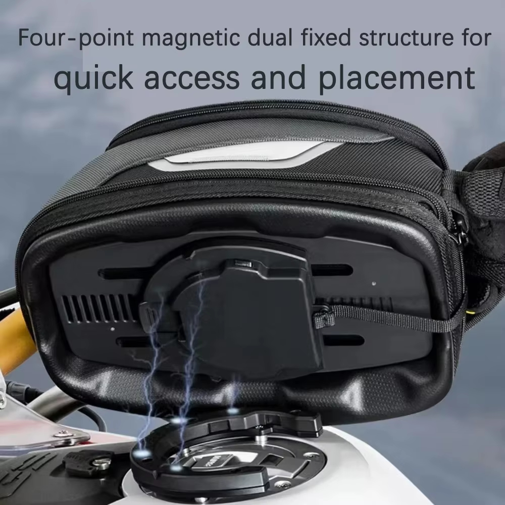 Bolsa Magnética para Tanque de - Motorcycle Tank Bag Magnetic Quick Release avaliação e preço