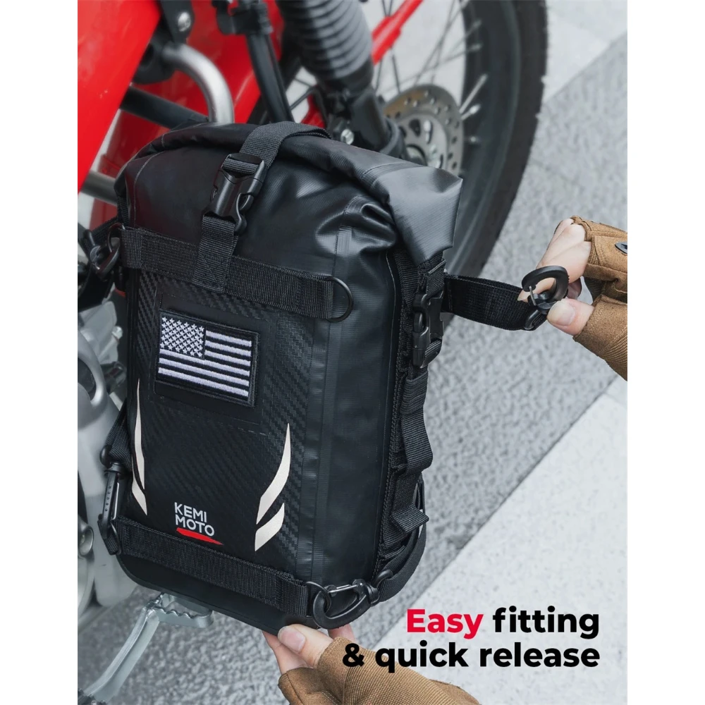 Bolsa lateral impermeável para - Motorcycle Crash Bar Waterproof Dry Bag avaliação e preço