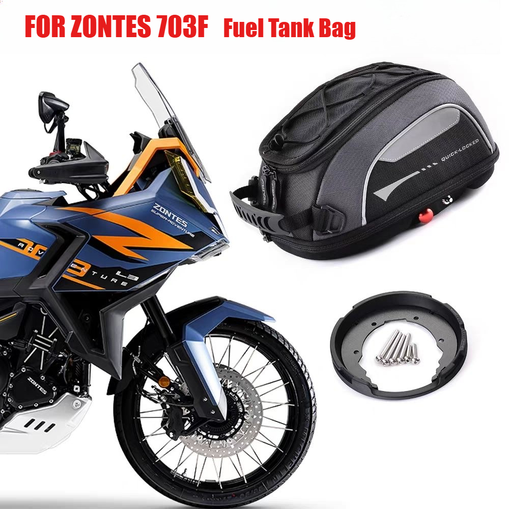 Para zontes 703f 703f 703 f mo - Motorcycle Tank Bag Magnetic Quick Release avaliação e preço