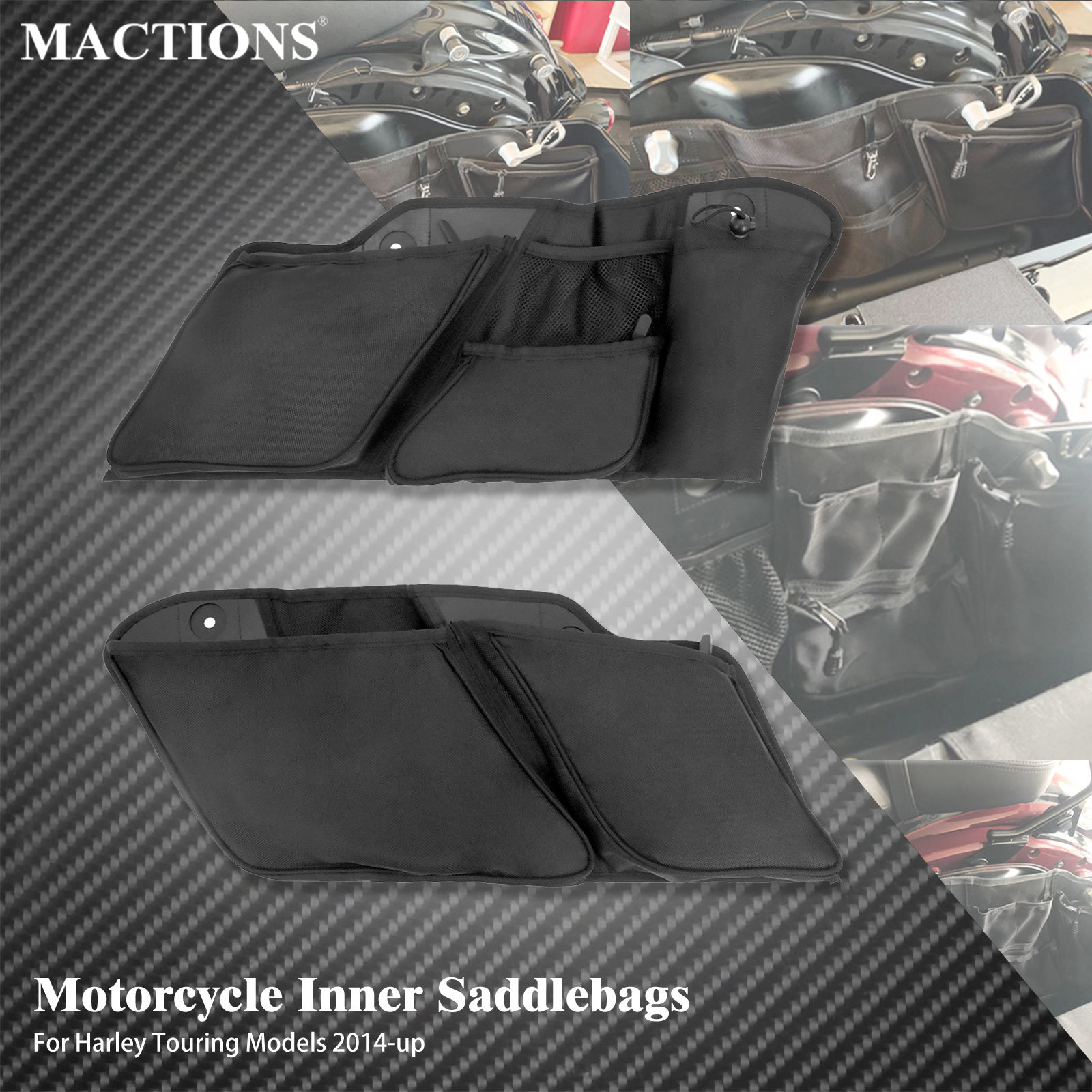 Bolsa de ferramentas interna p - Motorcycle Saddlebag Liner Inner Bags avaliação e preço