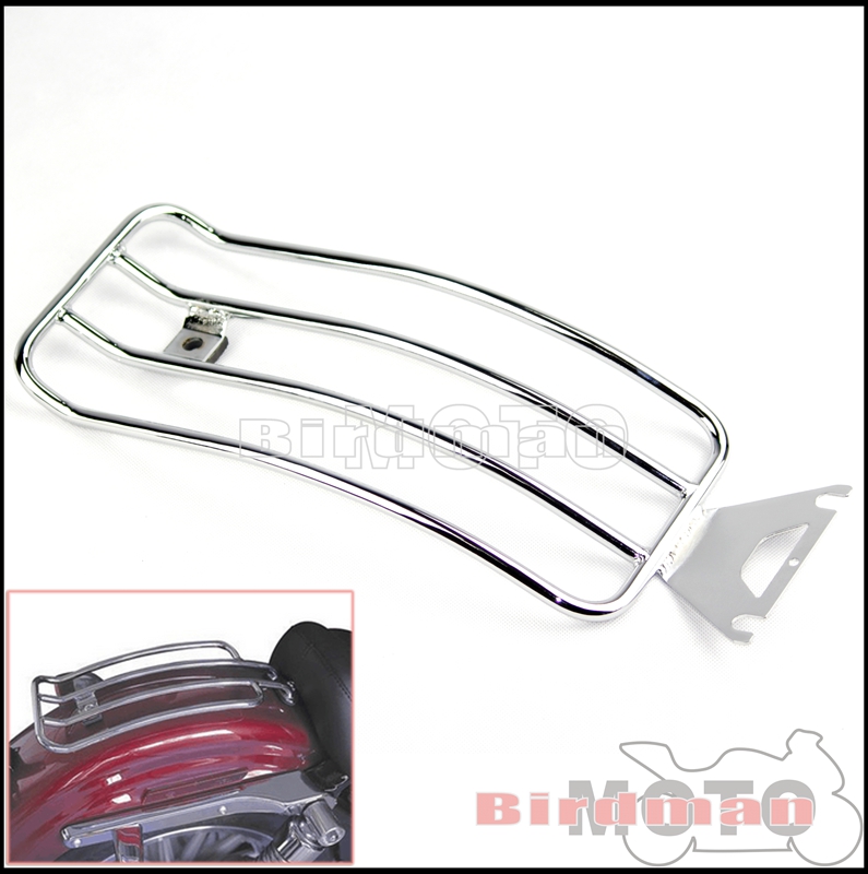Para-lamas traseiro de motocic - Motorcycle Luggage Rack Rear Carrier Steel avaliação e preço