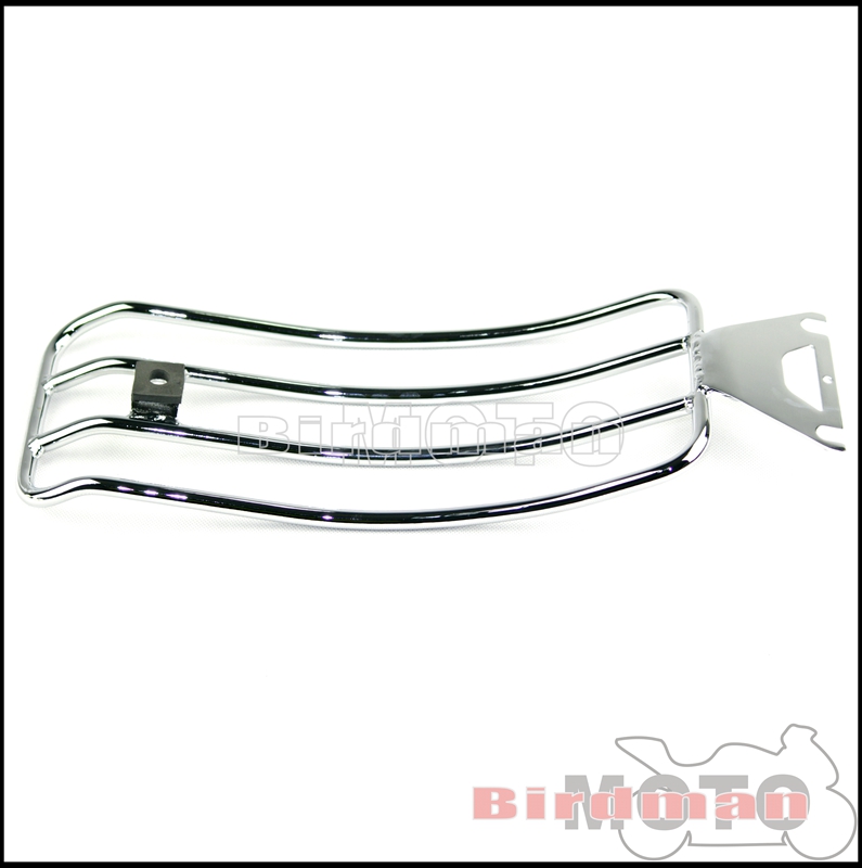 Para-lamas traseiro de motocic - Motorcycle Luggage Rack Rear Carrier Steel avaliação e preço