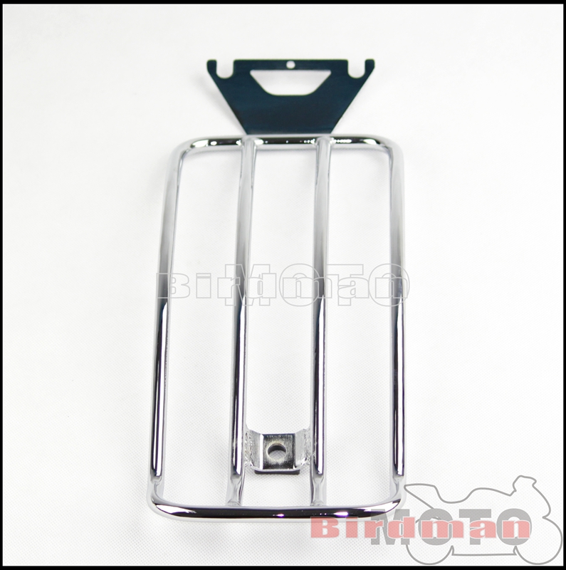 Para-lamas traseiro de motocic - Motorcycle Luggage Rack Rear Carrier Steel avaliação e preço