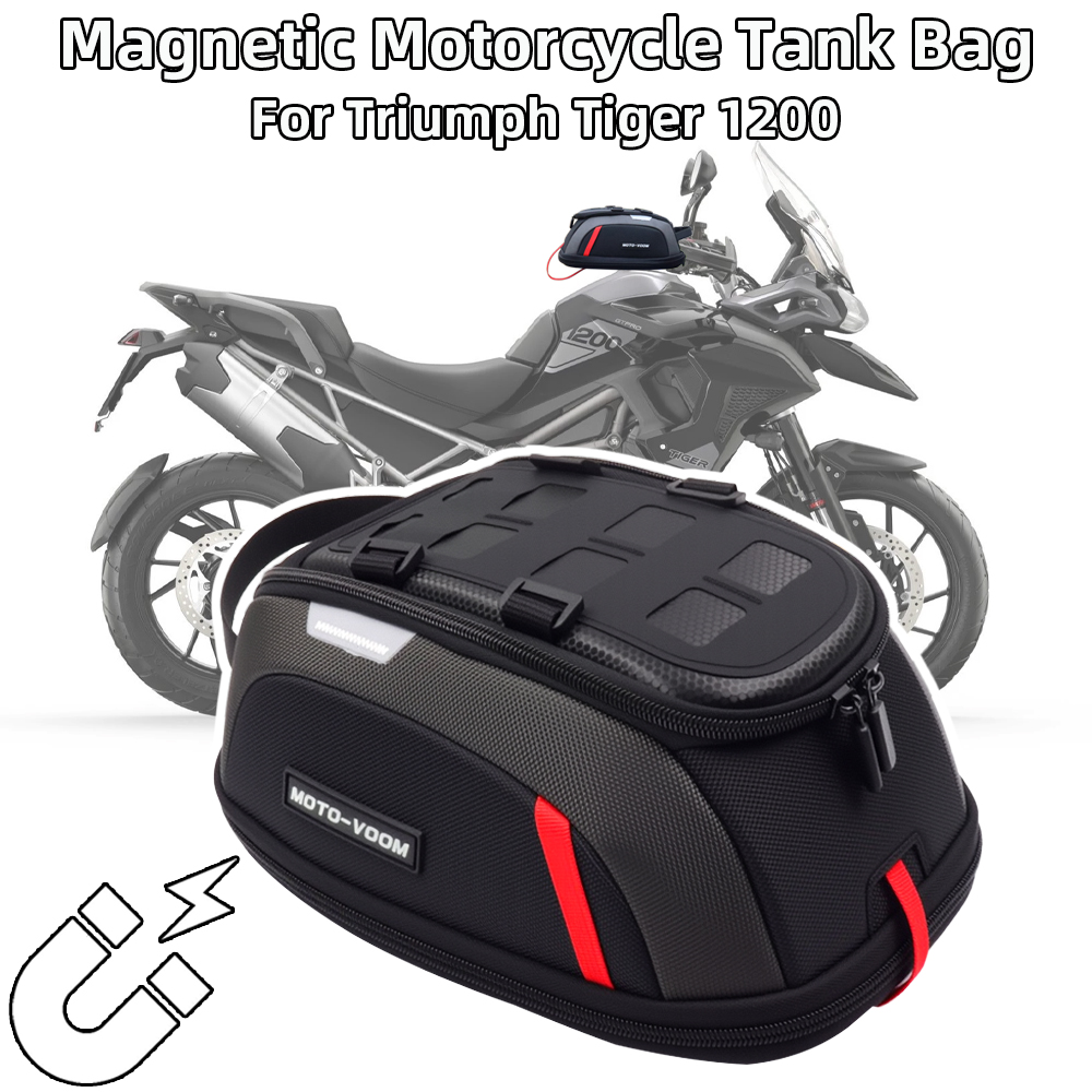 Bolsa Magnética para Tanque de - Motorcycle Tank Bag Magnetic Quick Release avaliação e preço