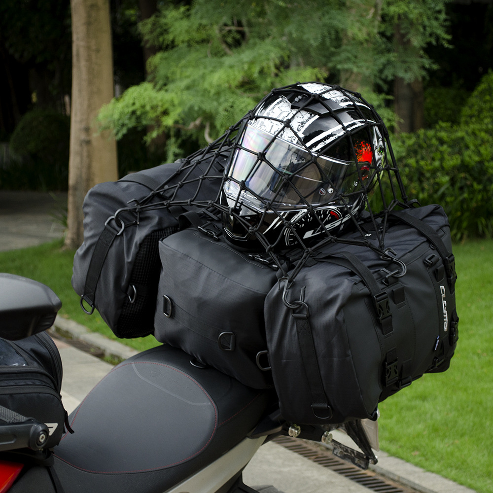 Bolsa Traseira Impermeável CUC - Motorcycle Tail Bag Waterproof Roll Top avaliação e preço