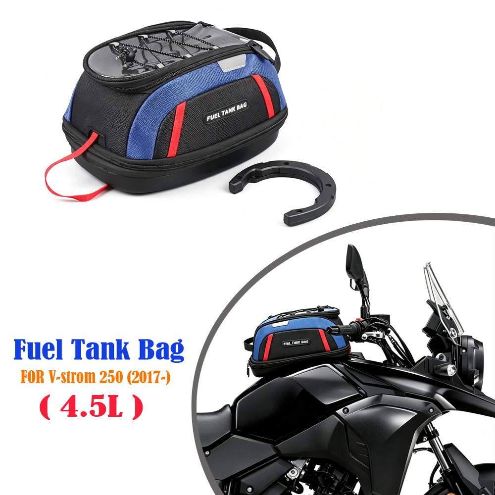 Bolsa de tanque magnética com  - Motorcycle Tank Bag Magnetic Quick Release avaliação e preço