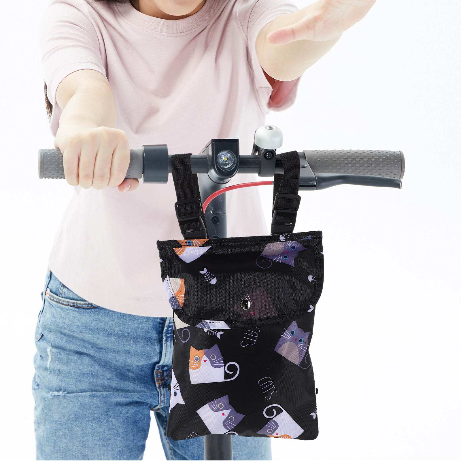 Bolsa dianteira para bicicleta - Waterproof Motorcycle Handlebar Bag Pouch avaliação e preço