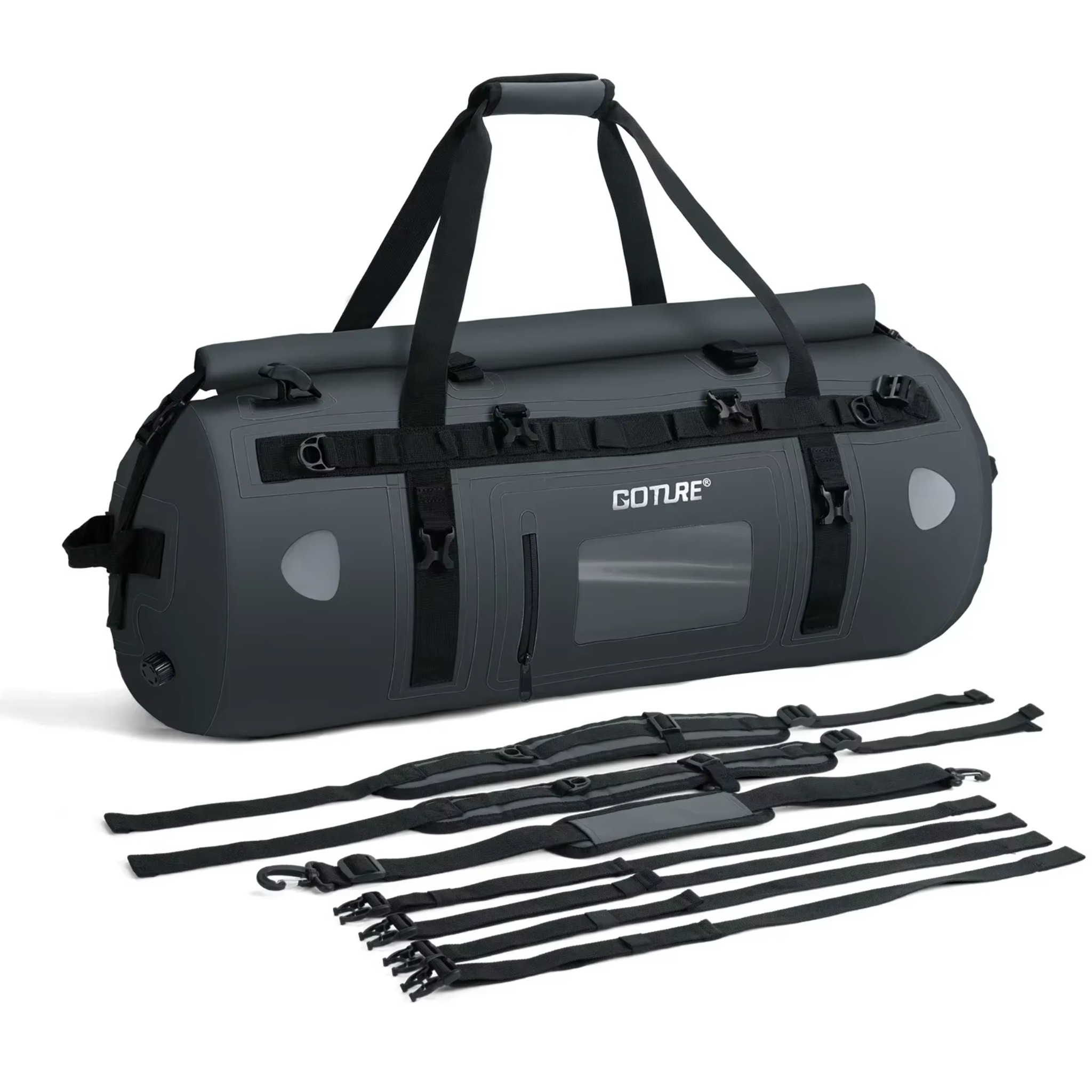 Bolsa de Viagem Impermeável pa - Motorcycle Tail Bag Waterproof Roll Top avaliação e preço