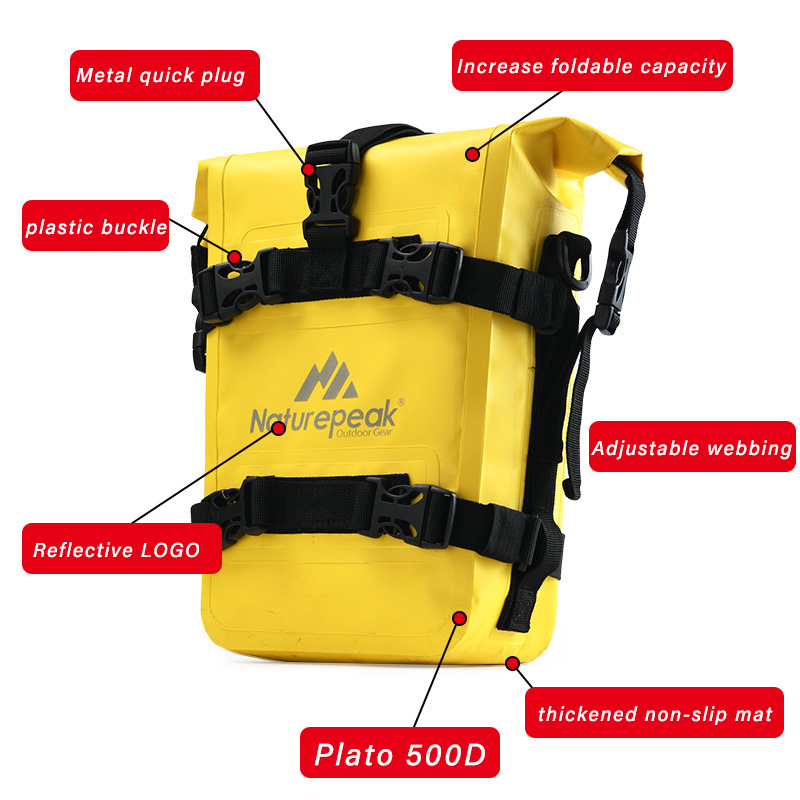 Bolsa para Crash Bar de Motoci - Motorcycle Crash Bar Waterproof Dry Bag avaliação e preço