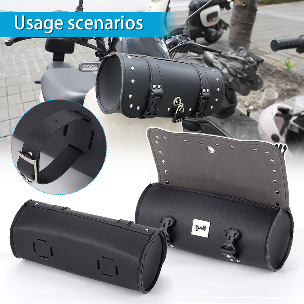 Bolsa de armazenamento de baga - Waterproof Motorcycle Handlebar Bag Pouch avaliação e preço