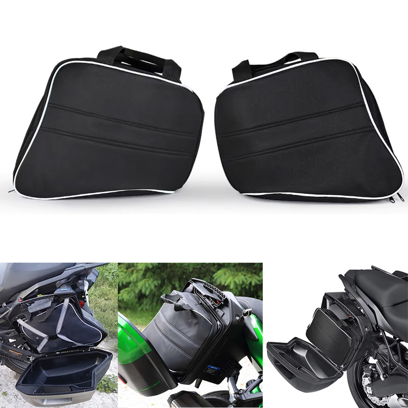 Bolsas Internas para Baú de Mo - Motorcycle Saddlebags Hard Luggage Panniers avaliação e preço
