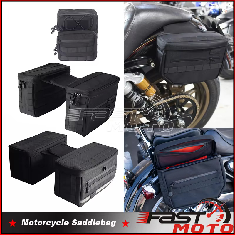 Bolsa de viagem para motocicle - Waterproof Motorcycle Handlebar Bag Pouch avaliação e preço