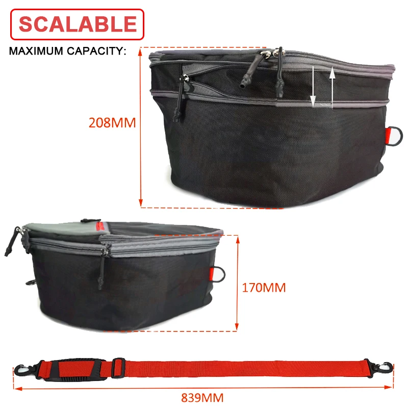 Novo para yamaha tracer 9 / 90 - Motorcycle Saddlebag Liner Inner Bags avaliação e preço