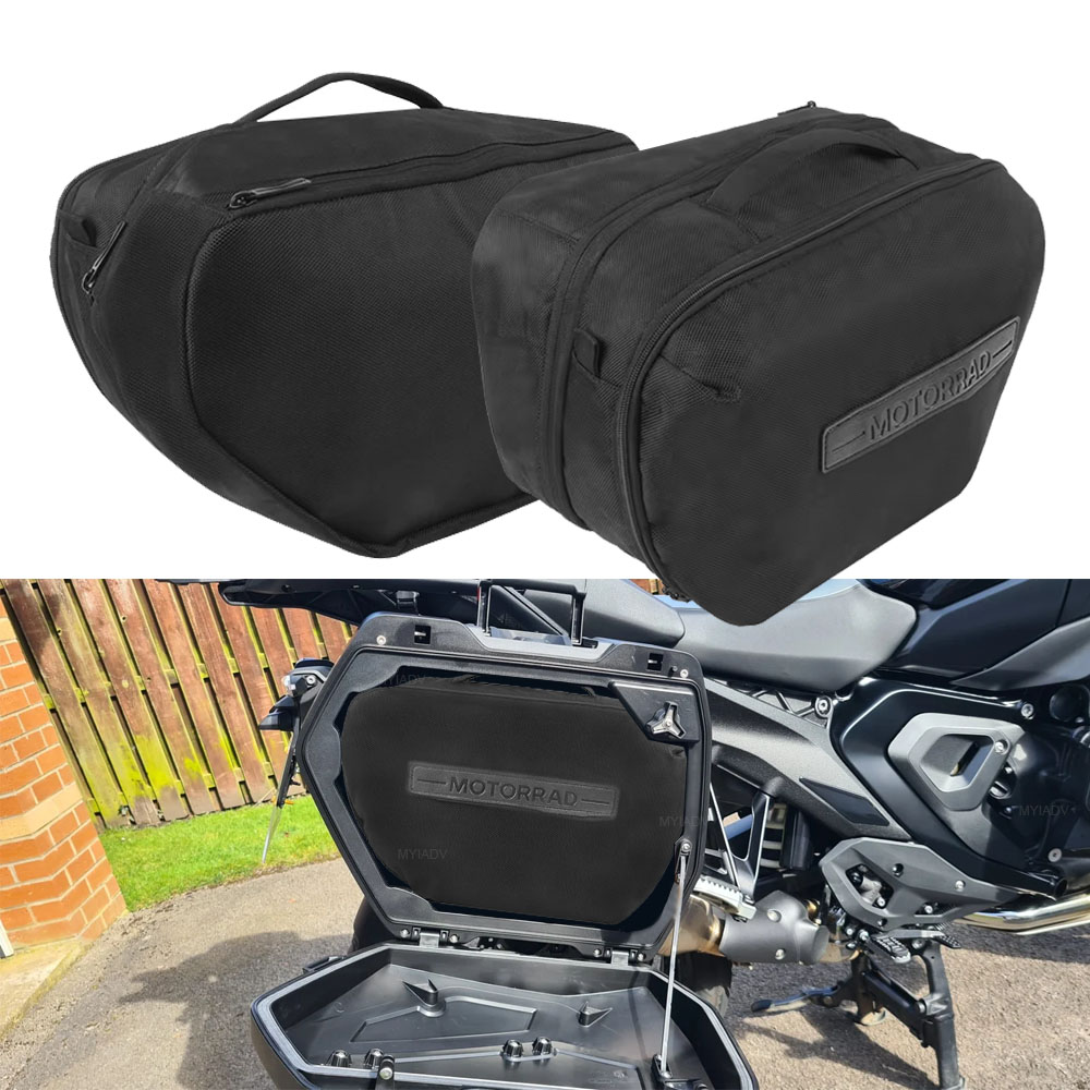 Para bmw r1300gs r 1300 gs r13 - Motorcycle Saddlebag Liner Inner Bags avaliação e preço