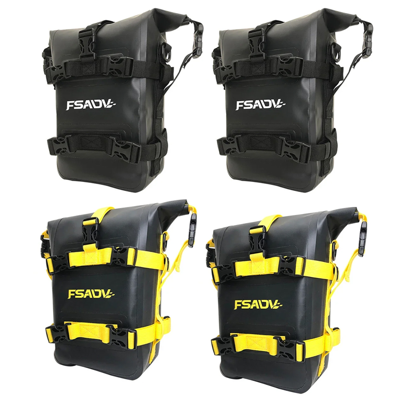 Bolsa Lateral para Tanque de M - Motorcycle Crash Bar Waterproof Dry Bag avaliação e preço