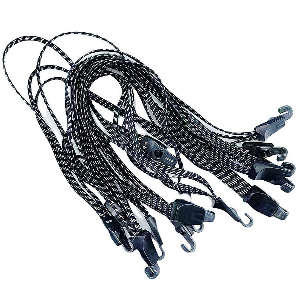 Pacote com 10 Cintas de Bagage - Cargo Net Bungee Cord Motorcycle Helmet avaliação e preço