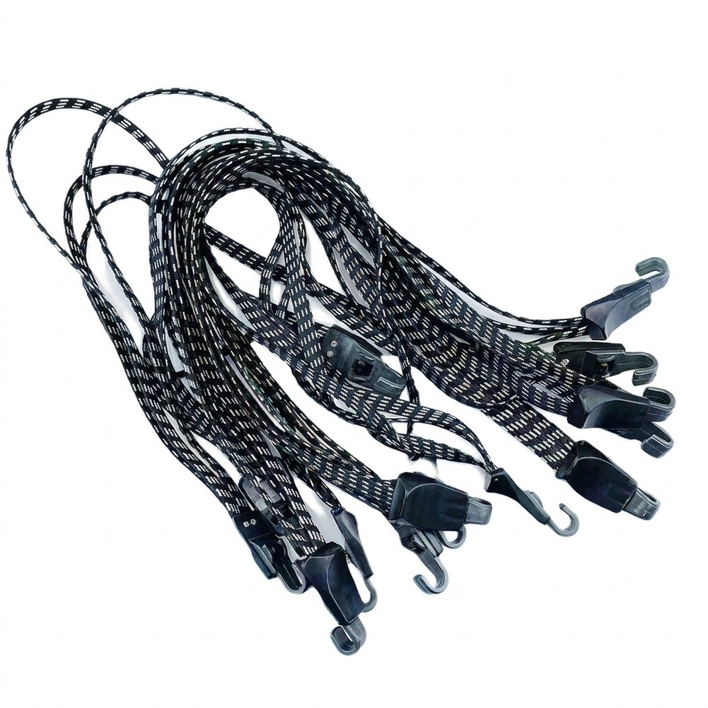 Pacote com 10 Cintas de Bagage - Cargo Net Bungee Cord Motorcycle Helmet avaliação e preço