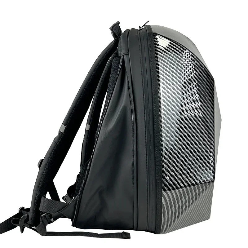 Led cavaleiro ciclismo mochila - Motorcycle Helmet Backpack Waterproof Led avaliação e preço