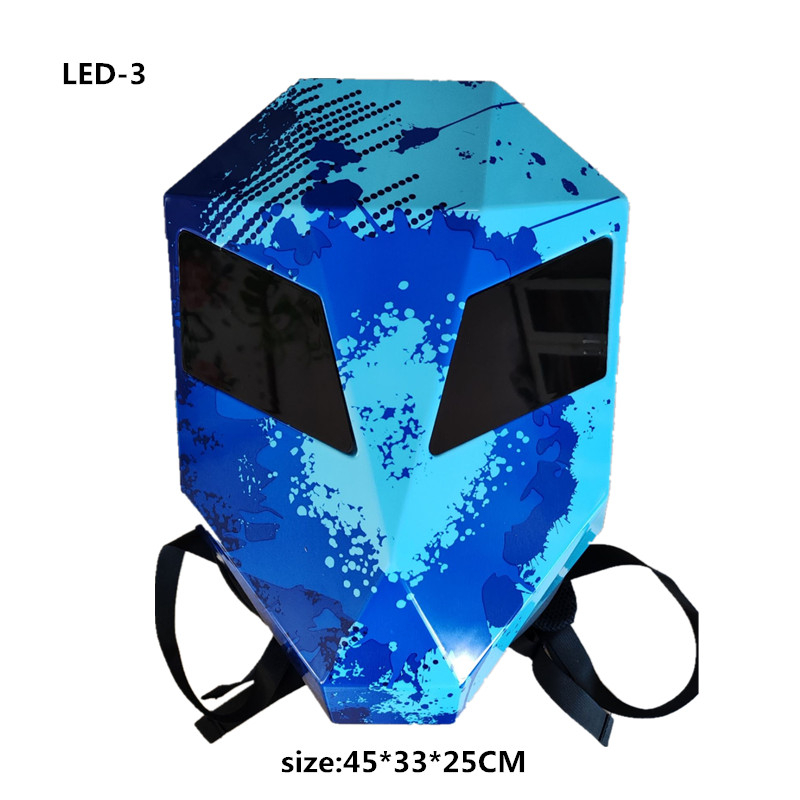 Mochila led para capacete de m - Motorcycle Helmet Backpack Waterproof Led avaliação e preço