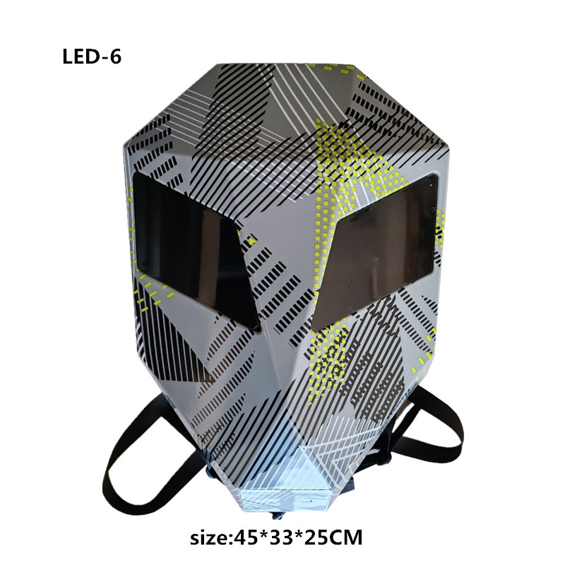 Mochila led para capacete de m - Motorcycle Helmet Backpack Waterproof Led avaliação e preço