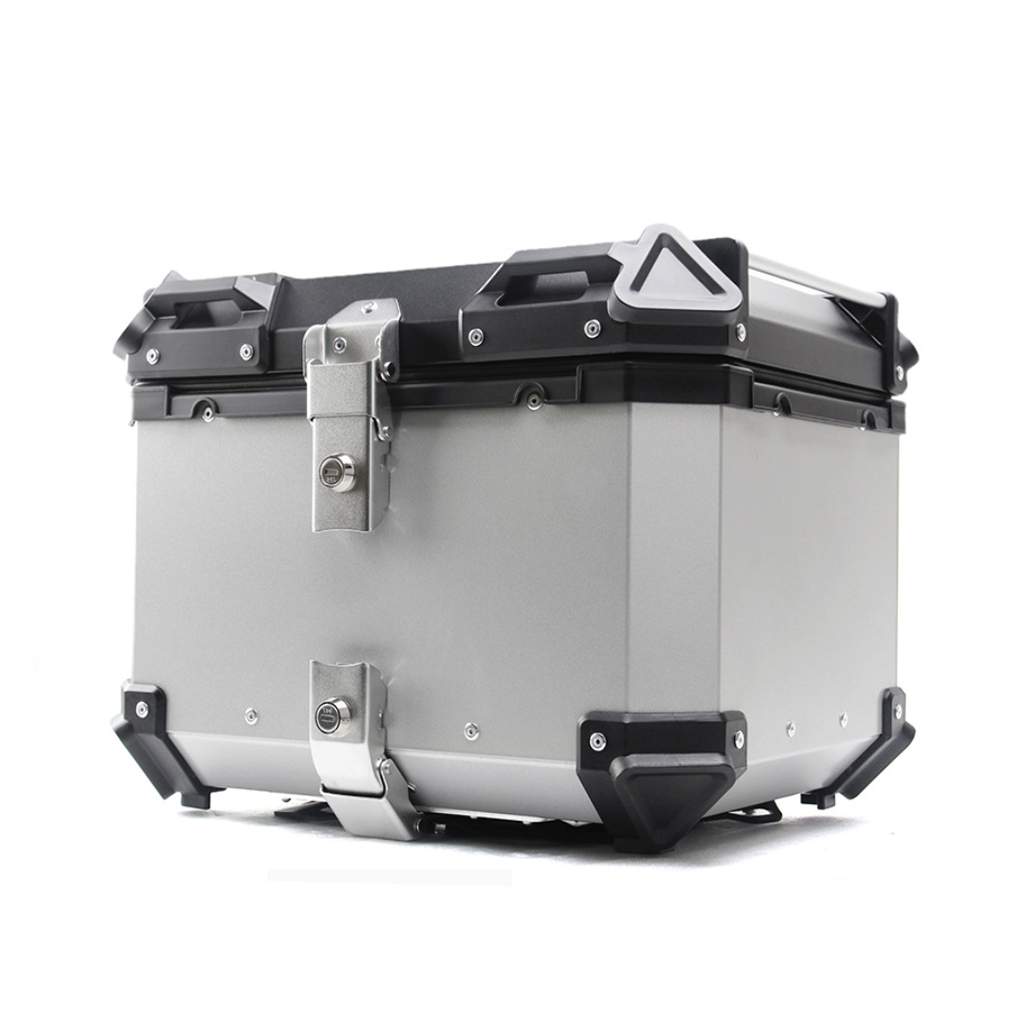 36l 45l 55l 65l 80l 100l unive - Aluminum Top Case Luggage Box 45L 55L avaliação e preço