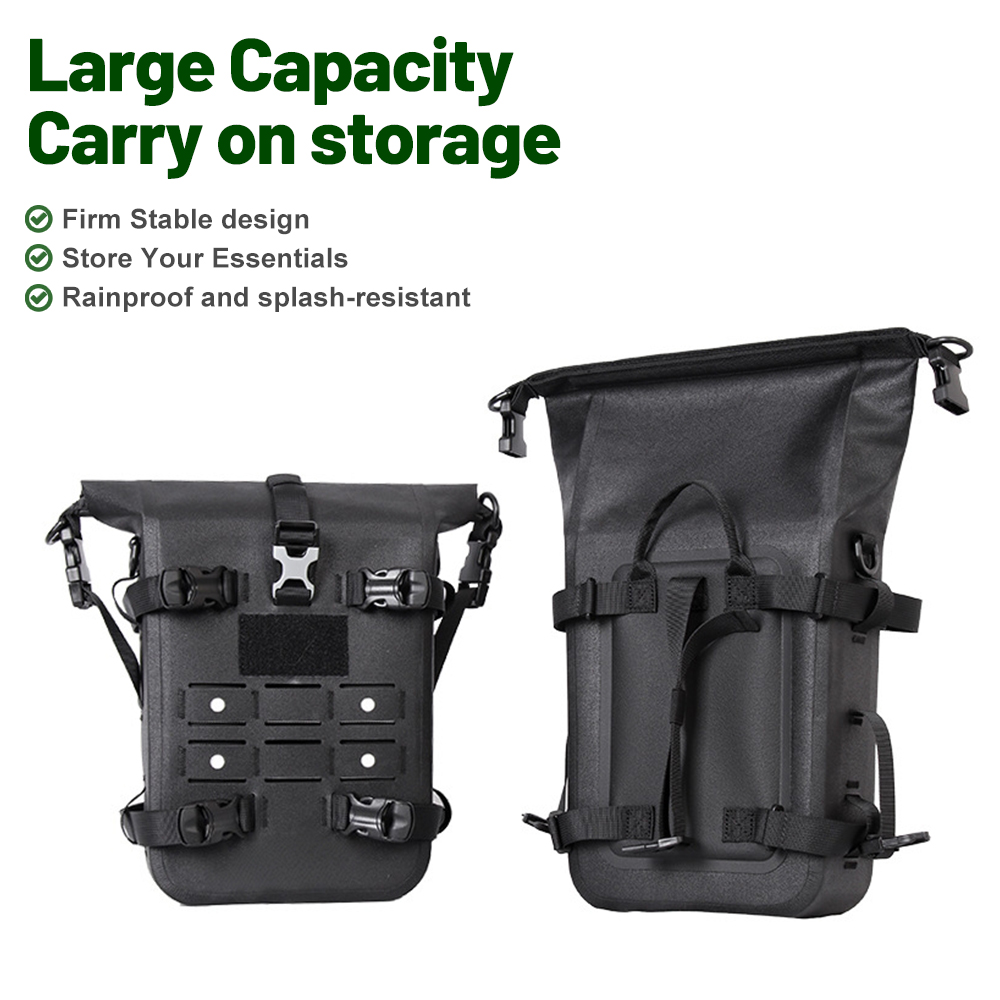Bolsa Multifuncional para Moto - Motorcycle Crash Bar Waterproof Dry Bag avaliação e preço