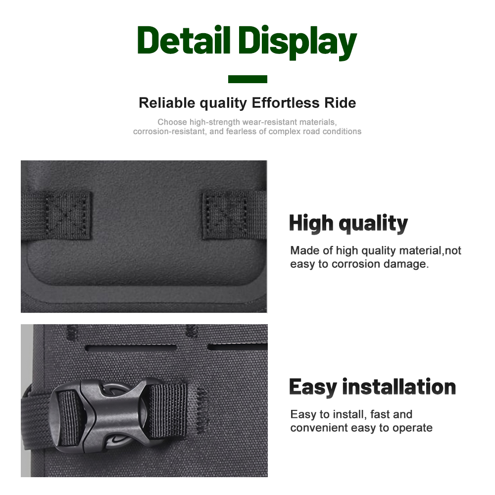 Bolsa Multifuncional para Moto - Motorcycle Crash Bar Waterproof Dry Bag avaliação e preço