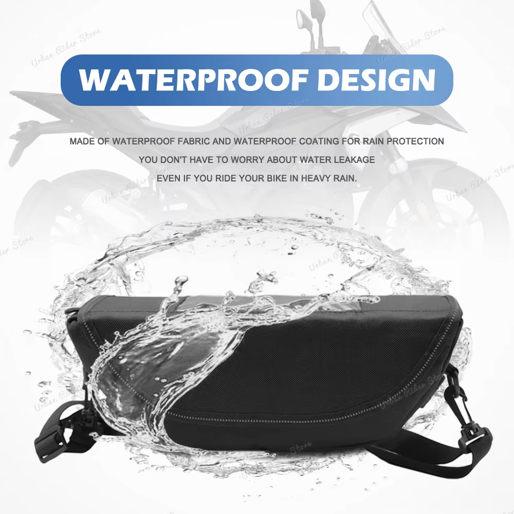 Para CF Moto 1000 MT-X 1000MT- - Waterproof Motorcycle Handlebar Bag Pouch avaliação e preço