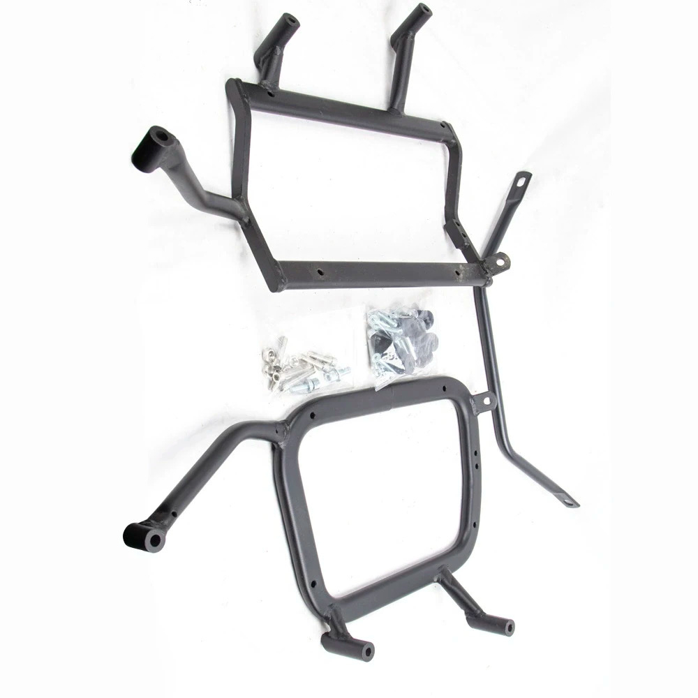 1 Conjunto de Suportes Laterai - Pannier Mounting Bracket Rack Kit Motorcycle avaliação e preço