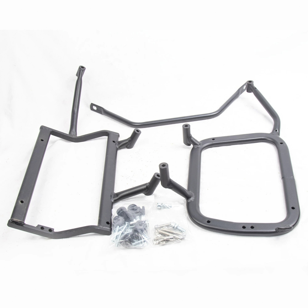 1 Conjunto de Suportes Laterai - Pannier Mounting Bracket Rack Kit Motorcycle avaliação e preço
