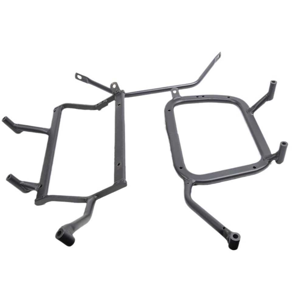 1 Conjunto de Suportes Laterai - Pannier Mounting Bracket Rack Kit Motorcycle avaliação e preço