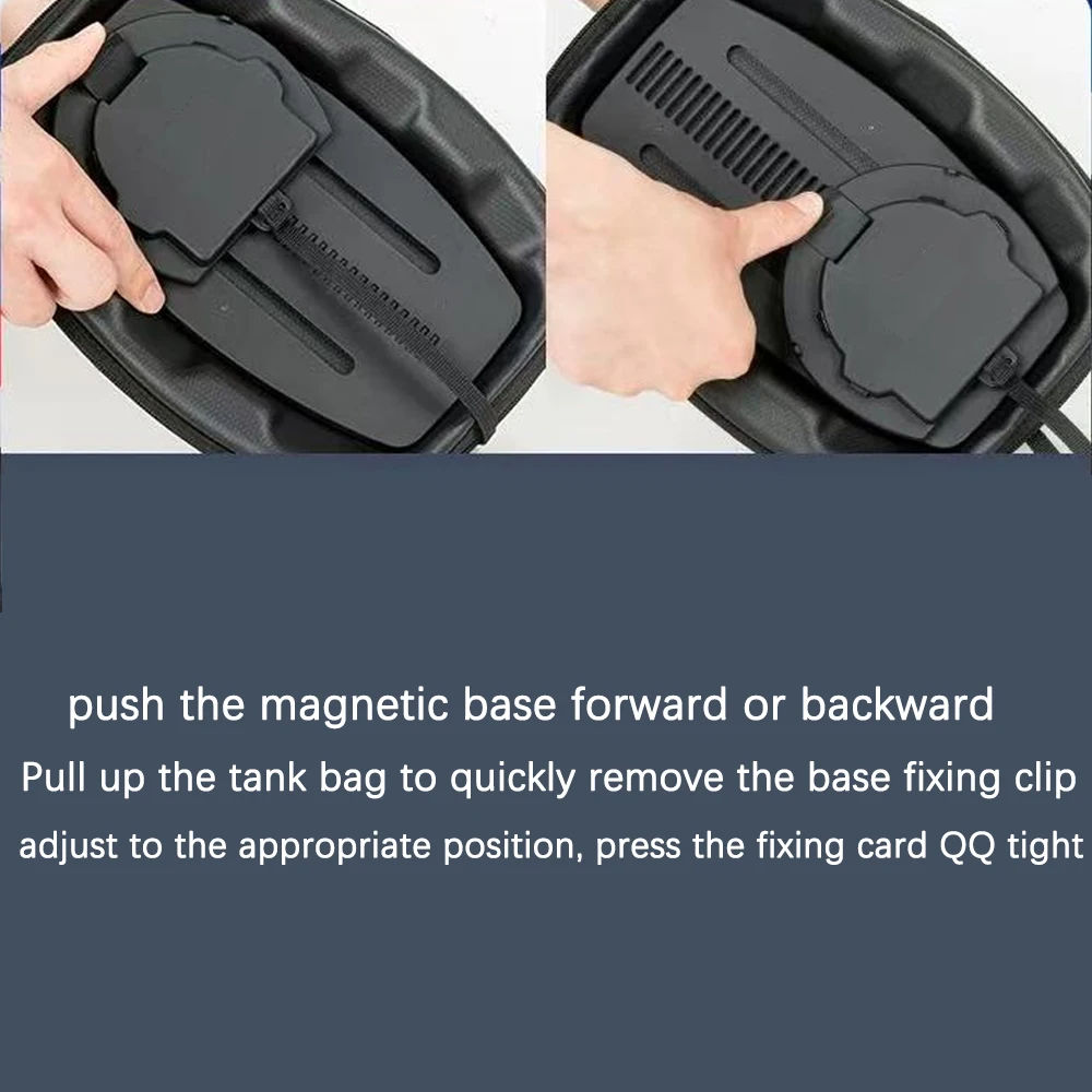 Novo saco de tanque de motocic - Motorcycle Tank Bag Magnetic Quick Release avaliação e preço