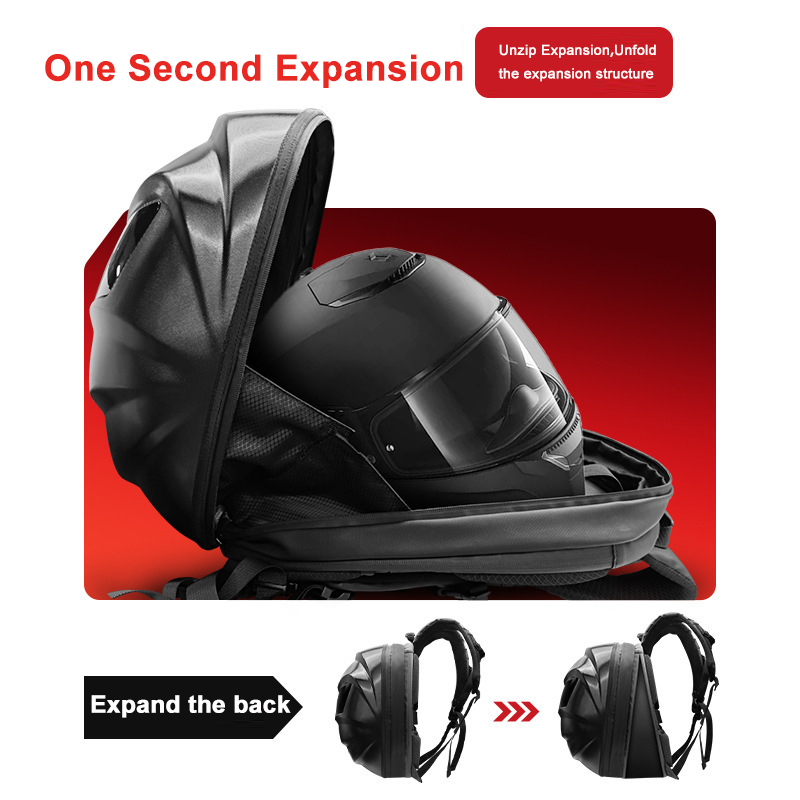 Mochila de Motociclista Loy Bl - Motorcycle Helmet Backpack Waterproof Led avaliação e preço
