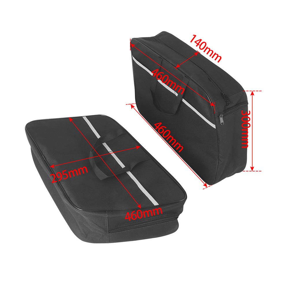 Alforjes para motocicletas, mo - Motorcycle Saddlebag Liner Inner Bags avaliação e preço